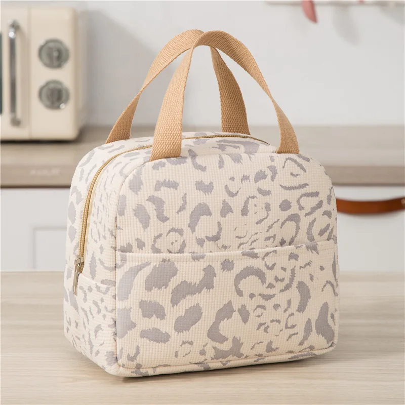 1 Pack of Ink Pattern Insulation Bag, Bento Bag, Lunch Box Bag, Outdoor Travel Ice Pack, Picnic Bag, Lunch Bag - Image 16