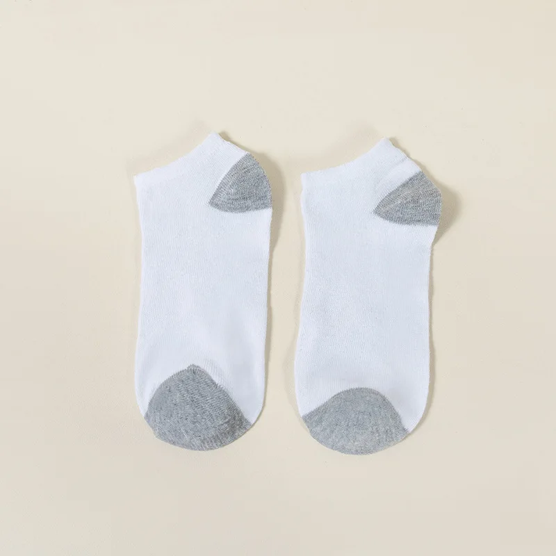 10pairs Men's Fashion Cotton Breathable Comfortable Ankle Socks, Men's Summer Socks - Image 2