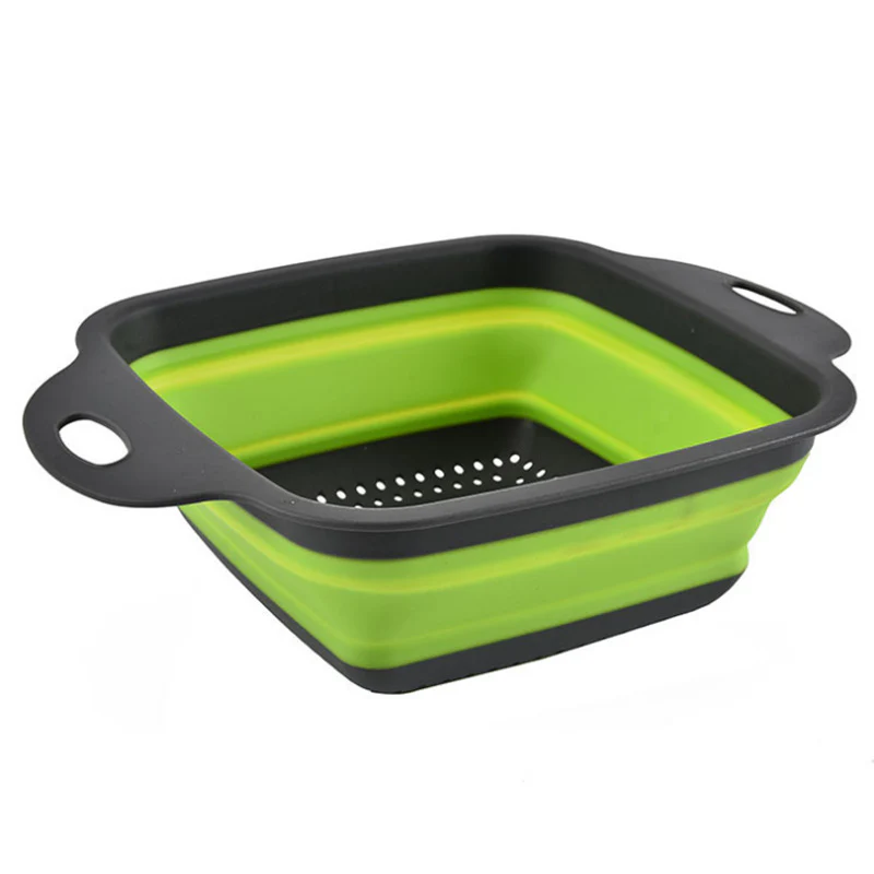 1Pc Collapsible Scalable Silicone Colander Folding Kitchen Silicone Strainer Fruit Vegetable Wash Colanders kitchen Cooking Tool - Image 18