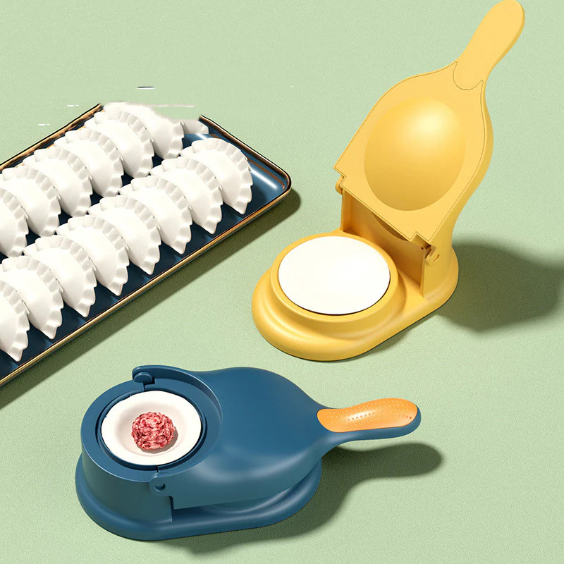 2 In 1 Dumpling Maker Kitchen Dumpling Baking Pastry Making Tool Manual Dumpling Maker Mould Press Tool Gadgets - Image 7