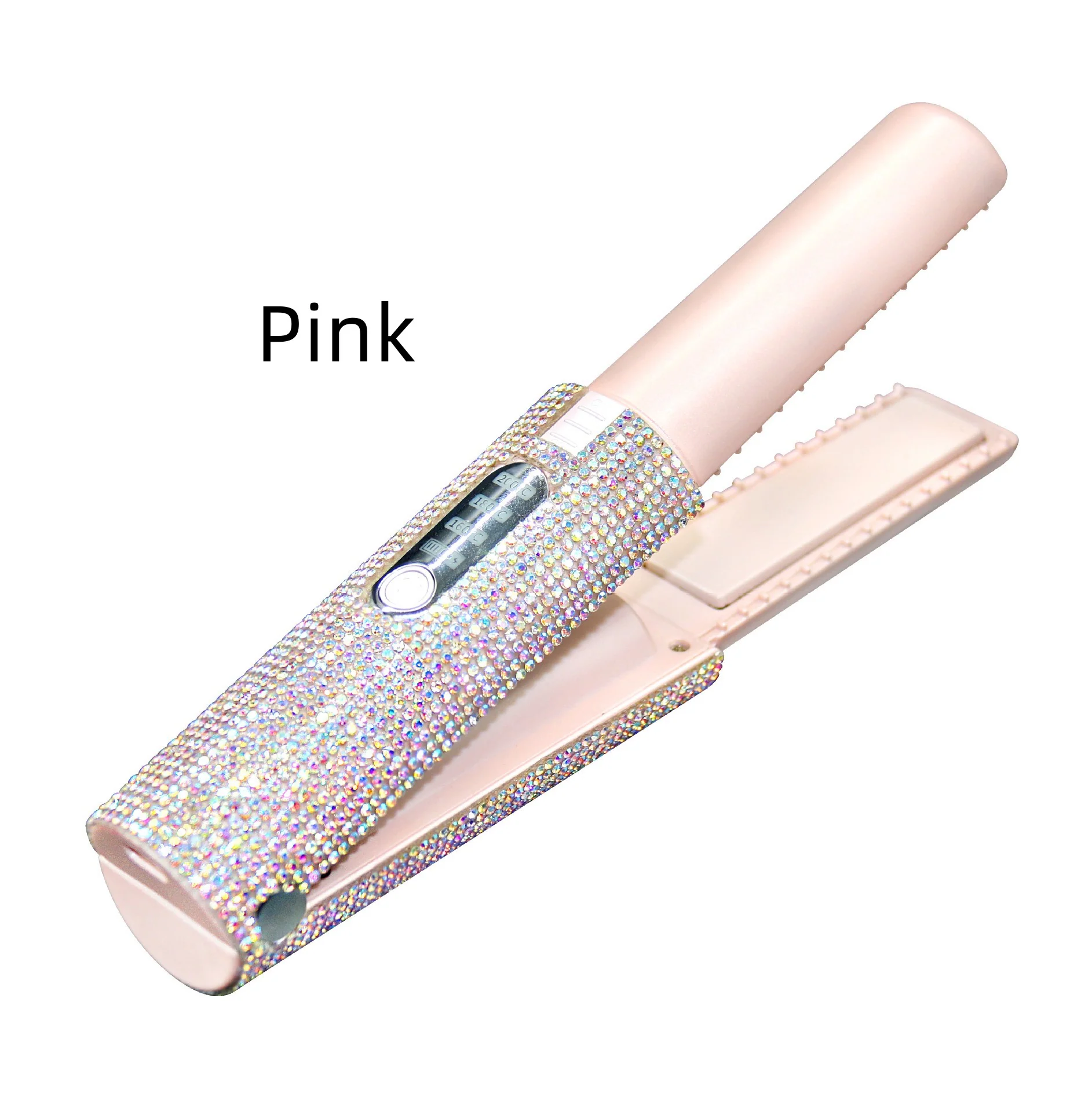 2-In-1 Electric USB Hair Straightening Brush Straightener Brush Multifunctional Comb Straightening Styler Hair Curler - Image 13