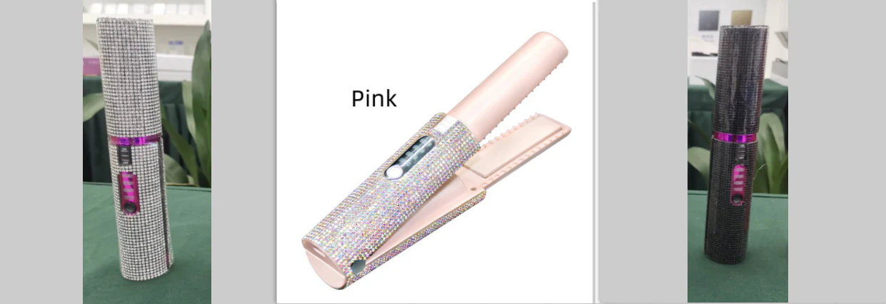2-In-1 Electric USB Hair Straightening Brush Straightener Brush Multifunctional Comb Straightening Styler Hair Curler - Image 26