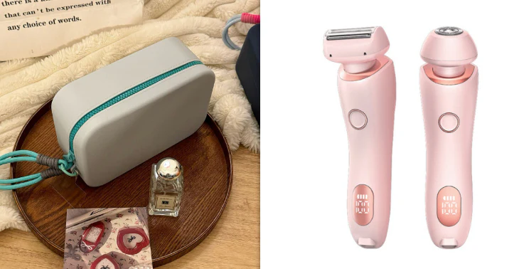 2 In 1 Hair Removal Epilator USB Rechargeable Trimmer Women Body Razor Face Leg Armpit Bikini Hand Pubic Shaver Hair Remover - Image 20