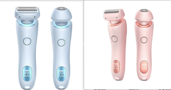 2 In 1 Hair Removal Epilator USB Rechargeable Trimmer Women Body Razor Face Leg Armpit Bikini Hand Pubic Shaver Hair Remover - Image 25