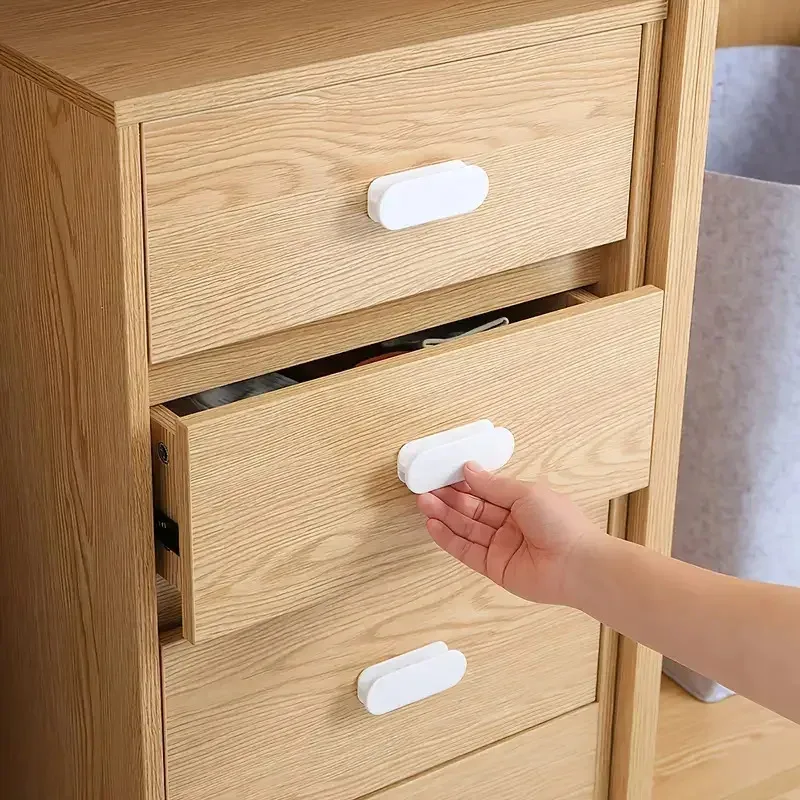 2 PCS Self Adhesive Handles for Window Cabinet Drawer Ideal for Door Wardrobe Sliding Door Organizing Auxiliary Device - Image 44