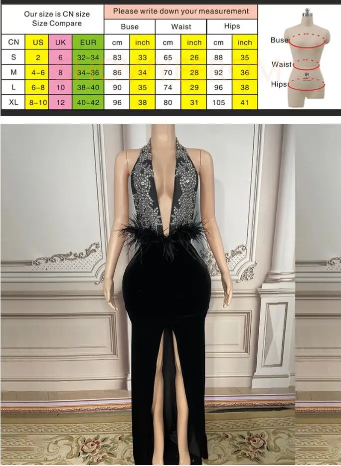 2025 Birthday Clothing High-end Sense Leak Back Split Fork Banquet Fish Tail Slim And Thin Temperament Sexy Performance Clothes - Image 4