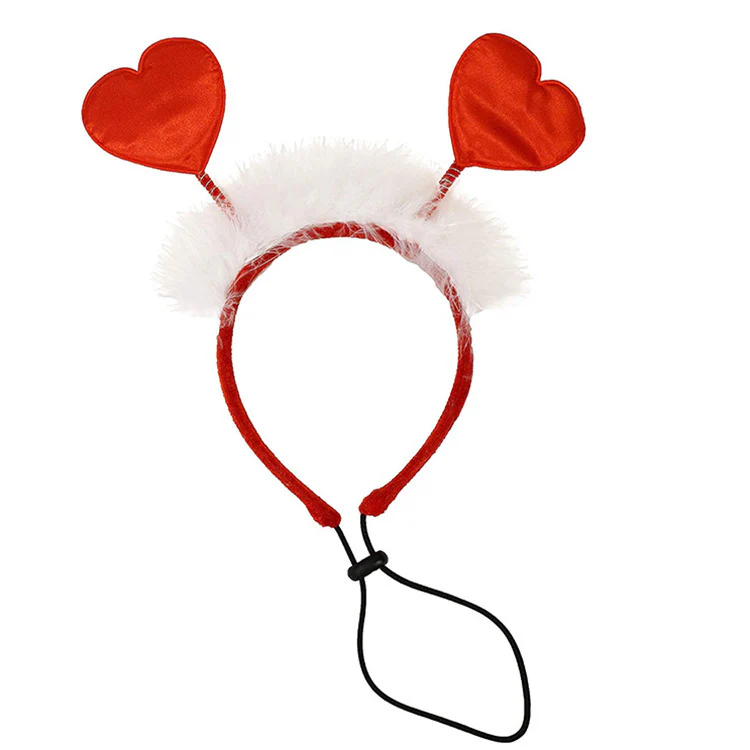 Valentine’s Day Pet Accessories – Dog Scarf & Hairband - Image 5