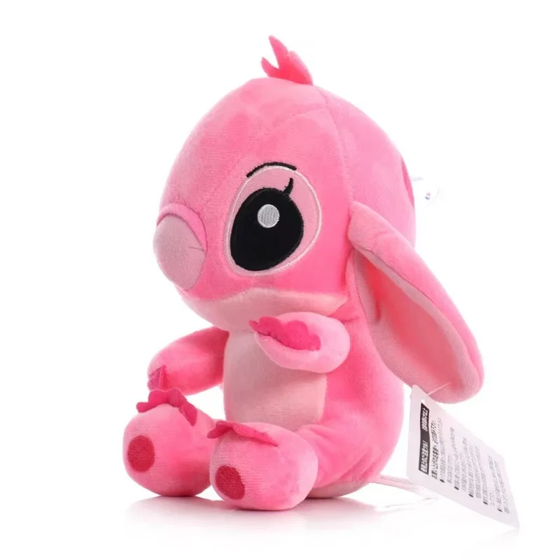20cm Original Plush Stitch Baby Movie Cartoon Model Doll Children Action Figures Stuffed Toys Pendant Gifts - Image 3