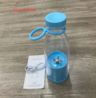 350ML Electric Juicer Blender Mixer USB Rechargeable Machine Household Portable Blender Maker Cup Kitchen Tool Kit - Image 9