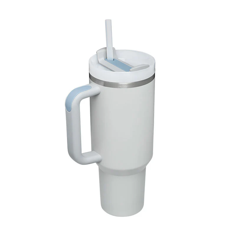 40 Oz Tumbler With Handle Straw Insulated, Stainless Steel Spill Proof Vacuum Coffee Cup Tumbler With Lid Tapered Mug Gifts For Valentine Lover Suitable For Car Gym Office Travel - Image 15
