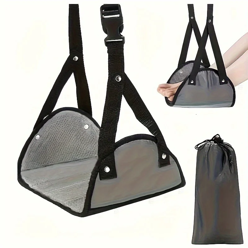 Adjustable Foot Hammock – Travel & Office Leg Rest - Image 4