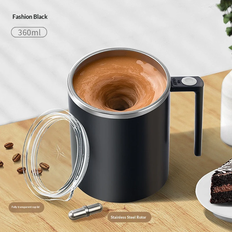 Automatic Stirring Cup Electric Rechargeable Coffee Mug - Image 6