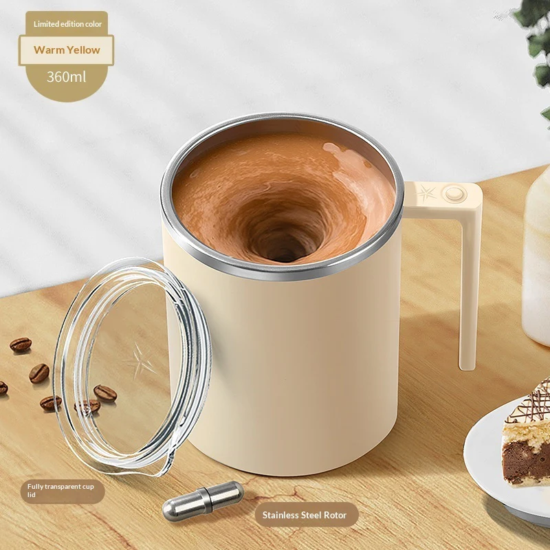 Automatic Stirring Cup Electric Rechargeable Coffee Mug - Image 8