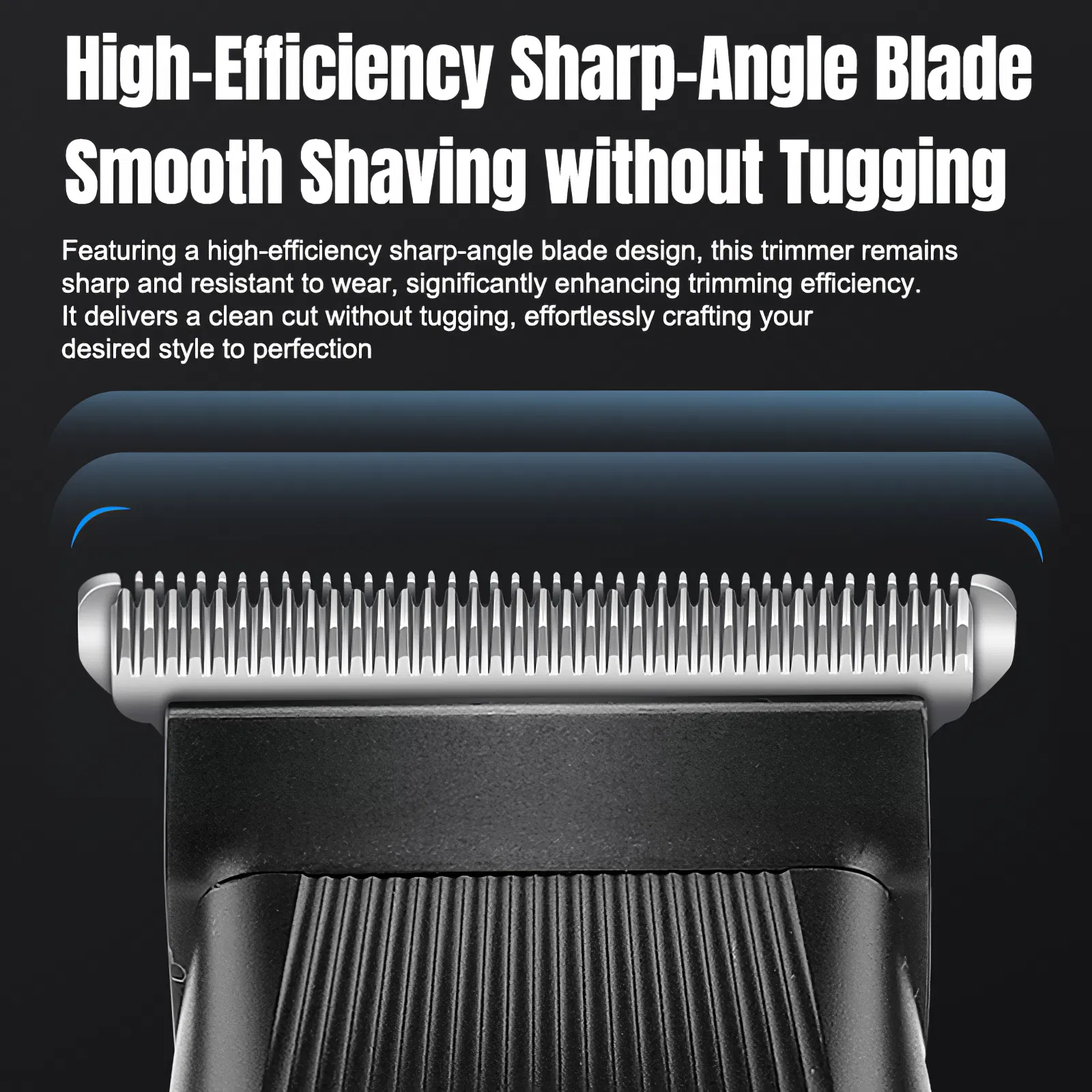 Beard Trimmer, 3 In 1 Hair Clippers And Mens Grooming Kit, Face, Nose, Ear Hair Trimmer - Black - Image 9