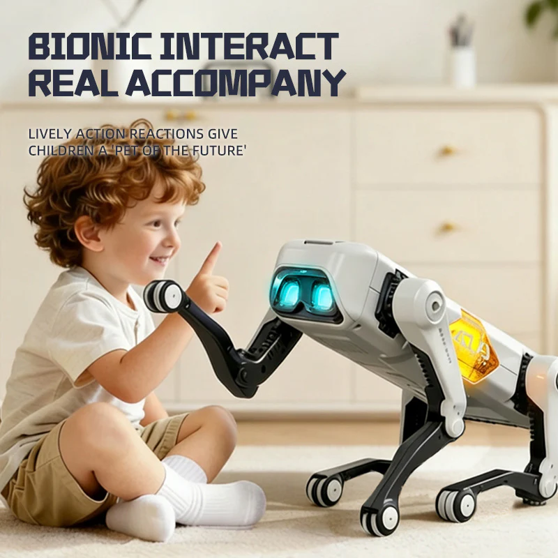 Bionic Quadruped Robotic Dog Toy Plastic - Image 2