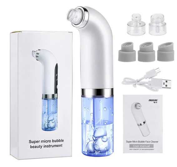 Blackhead Remover Pore Vacuum Cleaner Upgraded Blackhead Vacuum Rechargeable Face Vacuum Comedone Extractor Tool For Blackhead - Image 5
