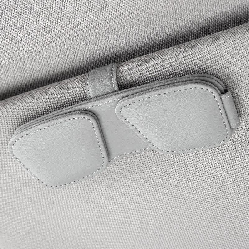 Car Sun Visor Storage Box Car Sunglasses Holder Multi-function Card Clip - Image 7
