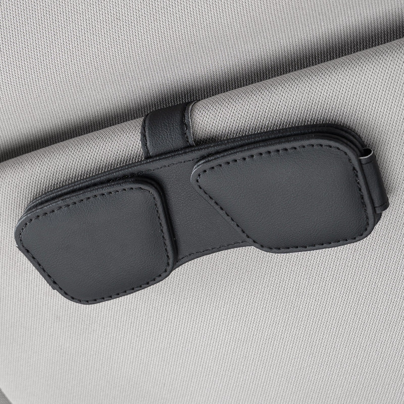 Car Sun Visor Storage Box Car Sunglasses Holder Multi-function Card Clip - Image 9