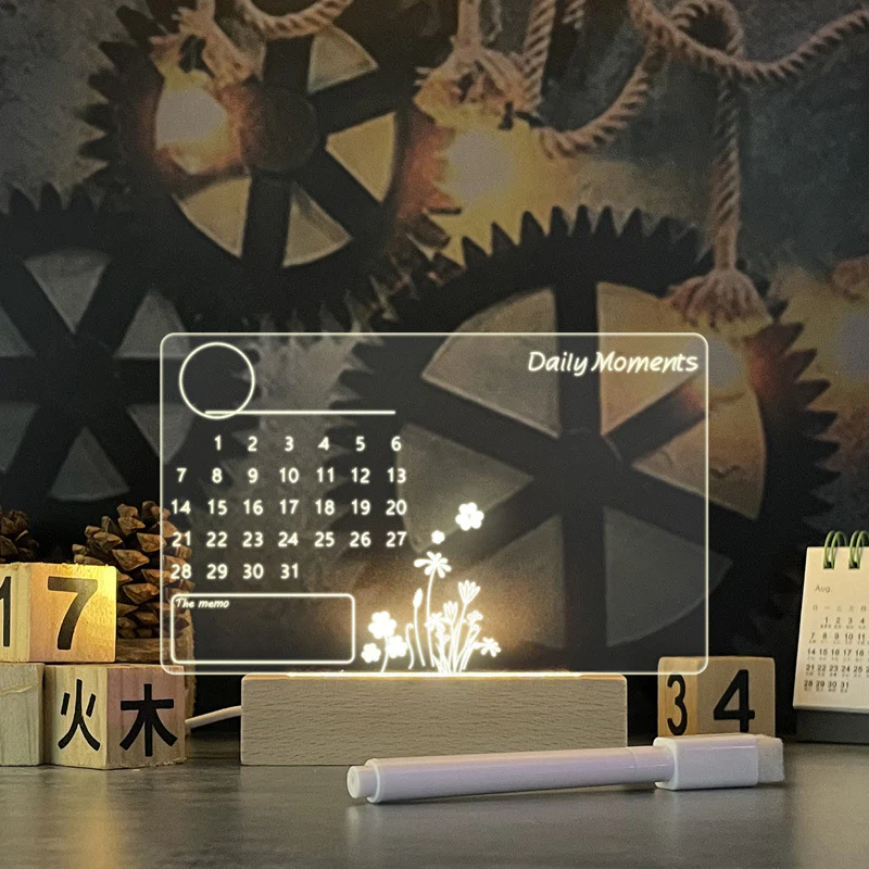 LED Message Board – Creative USB Night Light - Image 2