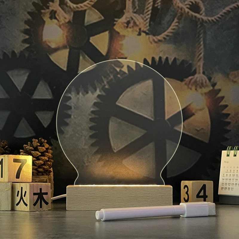 LED Message Board – Creative USB Night Light - Image 3