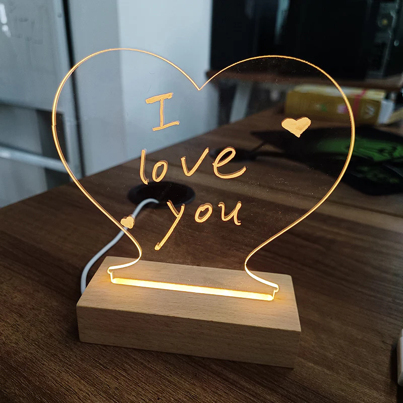 LED Message Board – Creative USB Night Light - Image 4