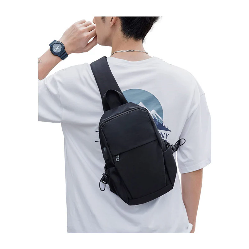 Crossbody Bag Usb Rechargeable Casual Sports - Image 7