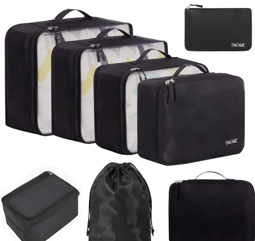 Cubic Eight-piece Set Travel Set Packing Bags Underwear - Image 8