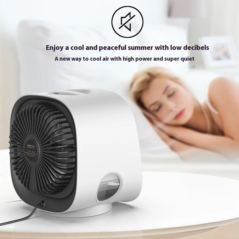 Desktop Water Cooling Fan Mini Refrigeration Air Conditioner USB Air Cooler - Image 2