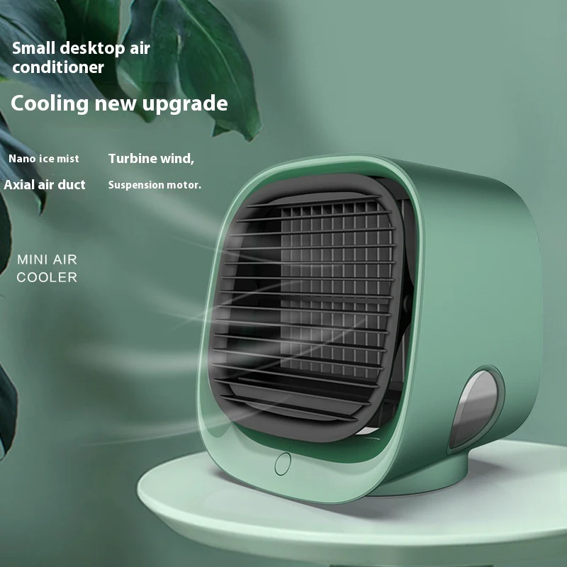 Desktop Water Cooling Fan Mini Refrigeration Air Conditioner USB Air Cooler - Image 5