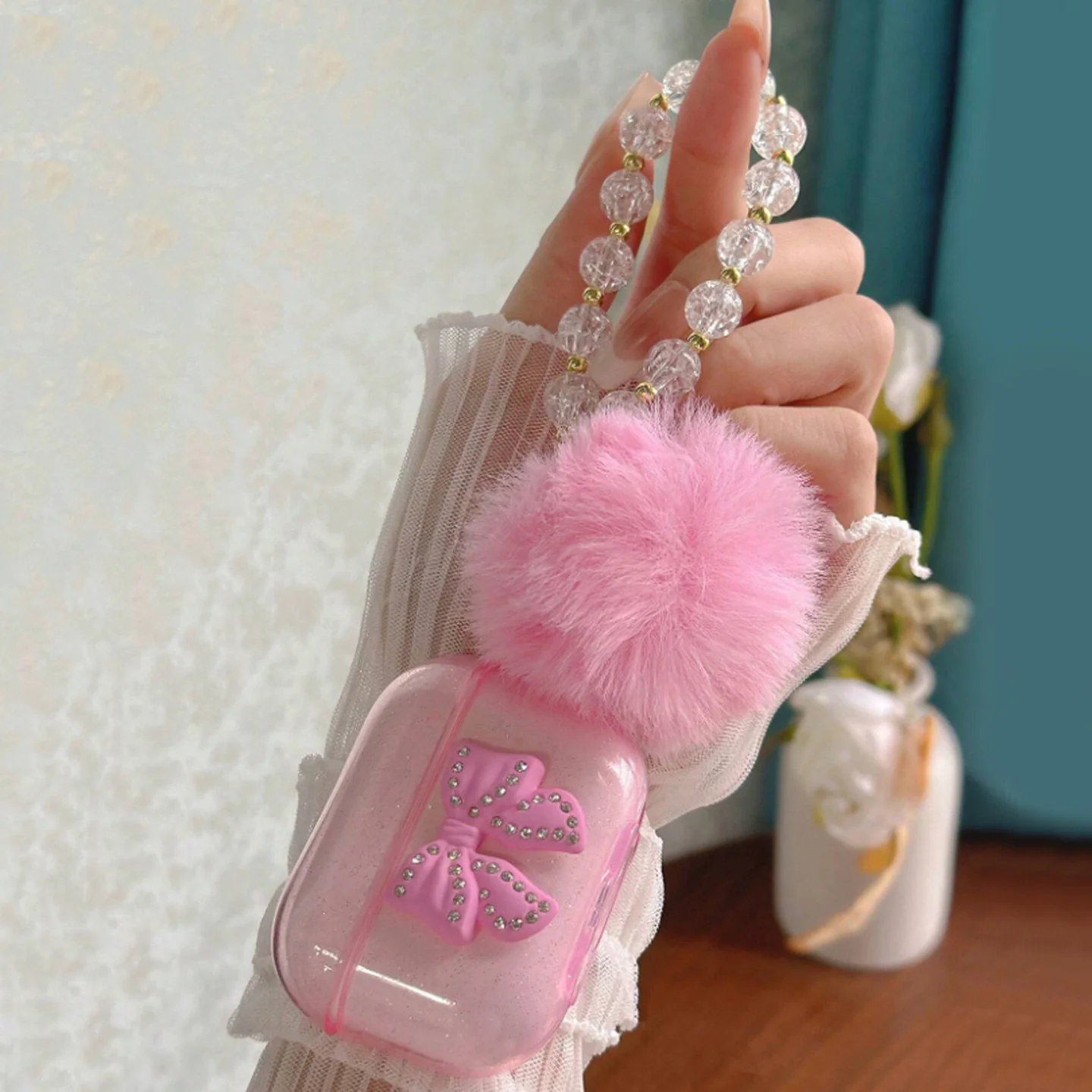 Diamond Bow For AirPods 23 Generation Bluetooth Headset - Image 3