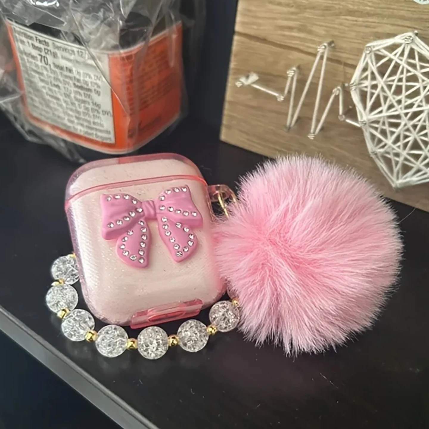 Diamond Bow For AirPods 23 Generation Bluetooth Headset - Image 4