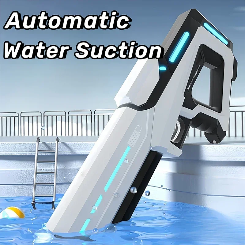 Electric Automatic Water Storage Gun Toys Portable Children Summer Beach Outdoor Fight Fantasy Spray Gun Toys Boy Kid Adult Game - Image 10
