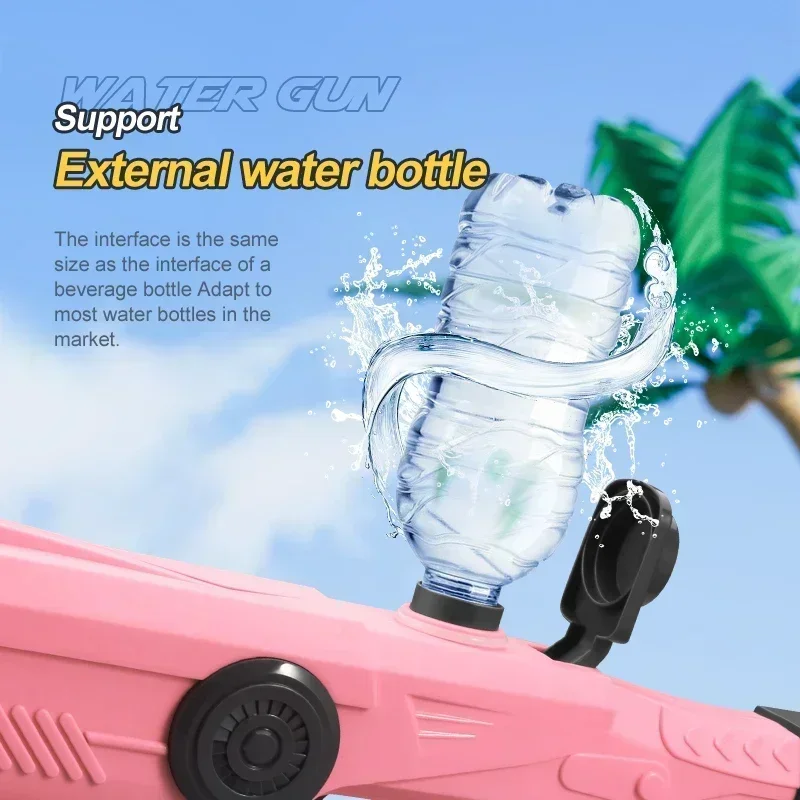 Electric Automatic Water Storage Gun Toys Portable Children Summer Beach Outdoor Fight Fantasy Spray Gun Toys Boy Kid Adult Game - Image 6