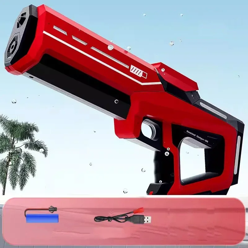 Electric Automatic Water Storage Gun Toys Portable Children Summer Beach Outdoor Fight Fantasy Spray Gun Toys Boy Kid Adult Game - Image 9