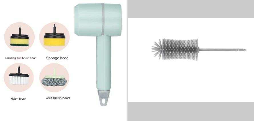 Electric Cleaning Brush – Wireless Rechargeable Scrubber - Image 11