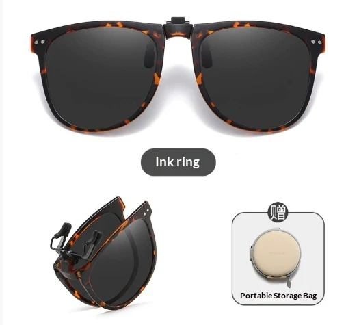 Foldable Polarized Sunglass Clips UV Protection Fashionable Lightweight - Image 9