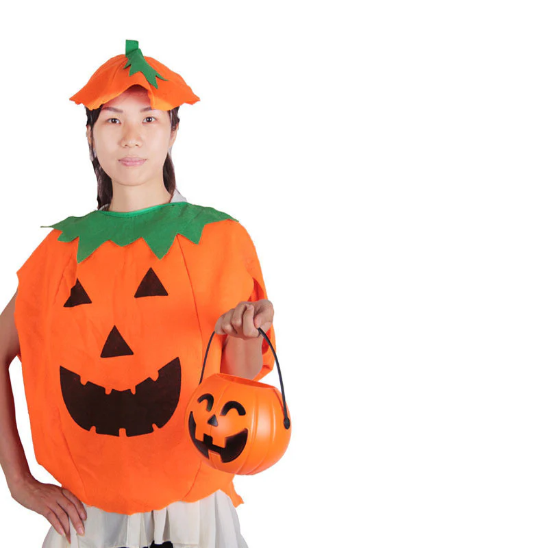 Halloween Costume Into Performance Pumpkin Lamp Modeling Performance Wear - Image 4