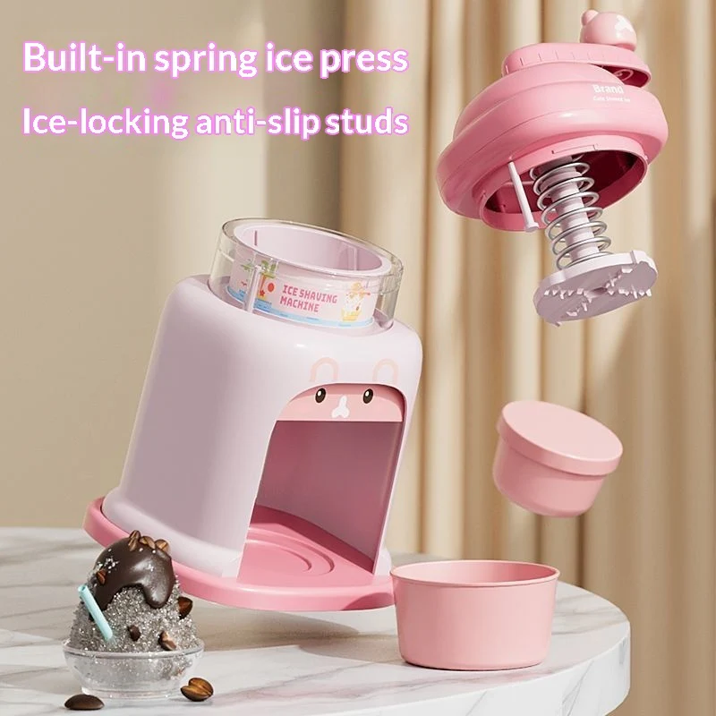 Hand-cranked Ice Shaver For Kids For Home Use - Image 5