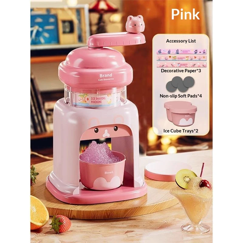 Hand-cranked Ice Shaver For Kids For Home Use - Image 8