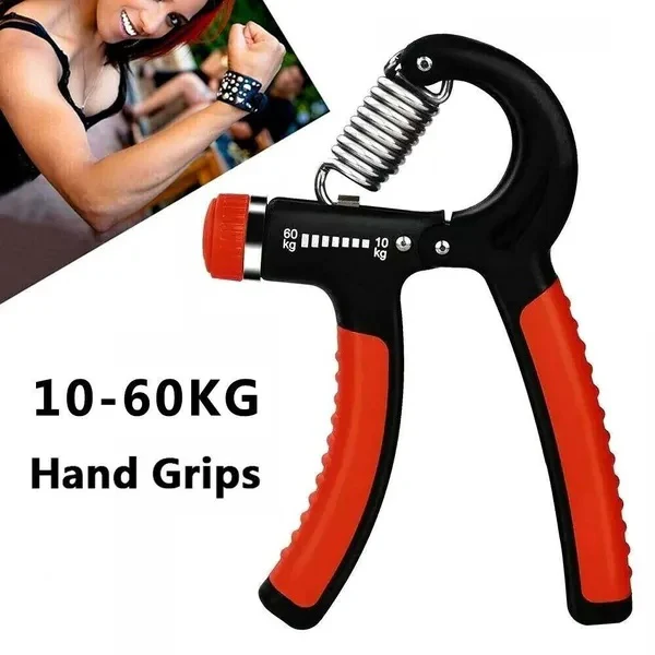 Hand Grip Strength Power Trainer Gripper Strengthener Adjustable Gym Exerciser - Image 3