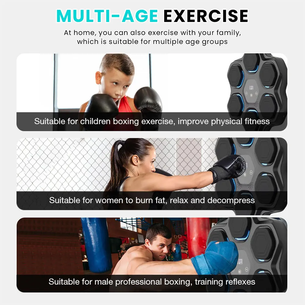 Electronic Boxing Machine – Wall Arcade Punch Game - Image 5