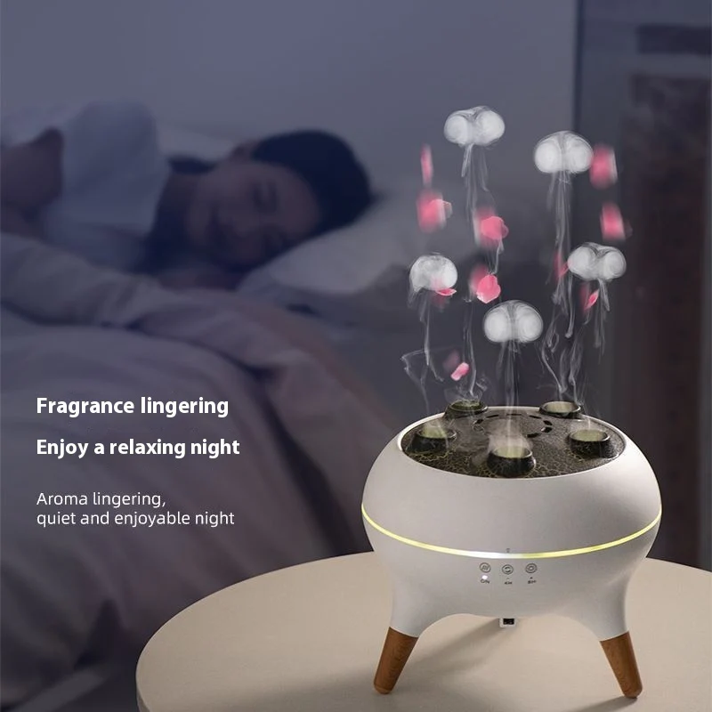 Ultrasonic Jellyfish Humidifier – Smart Aroma Diffuser - Image 4