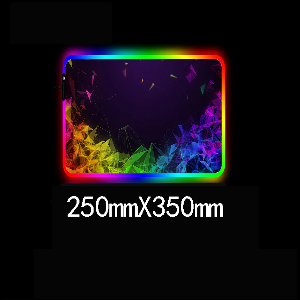 Luminous Mouse RGB Mouse LED Gaming Large Office Desk Pad - Image 3