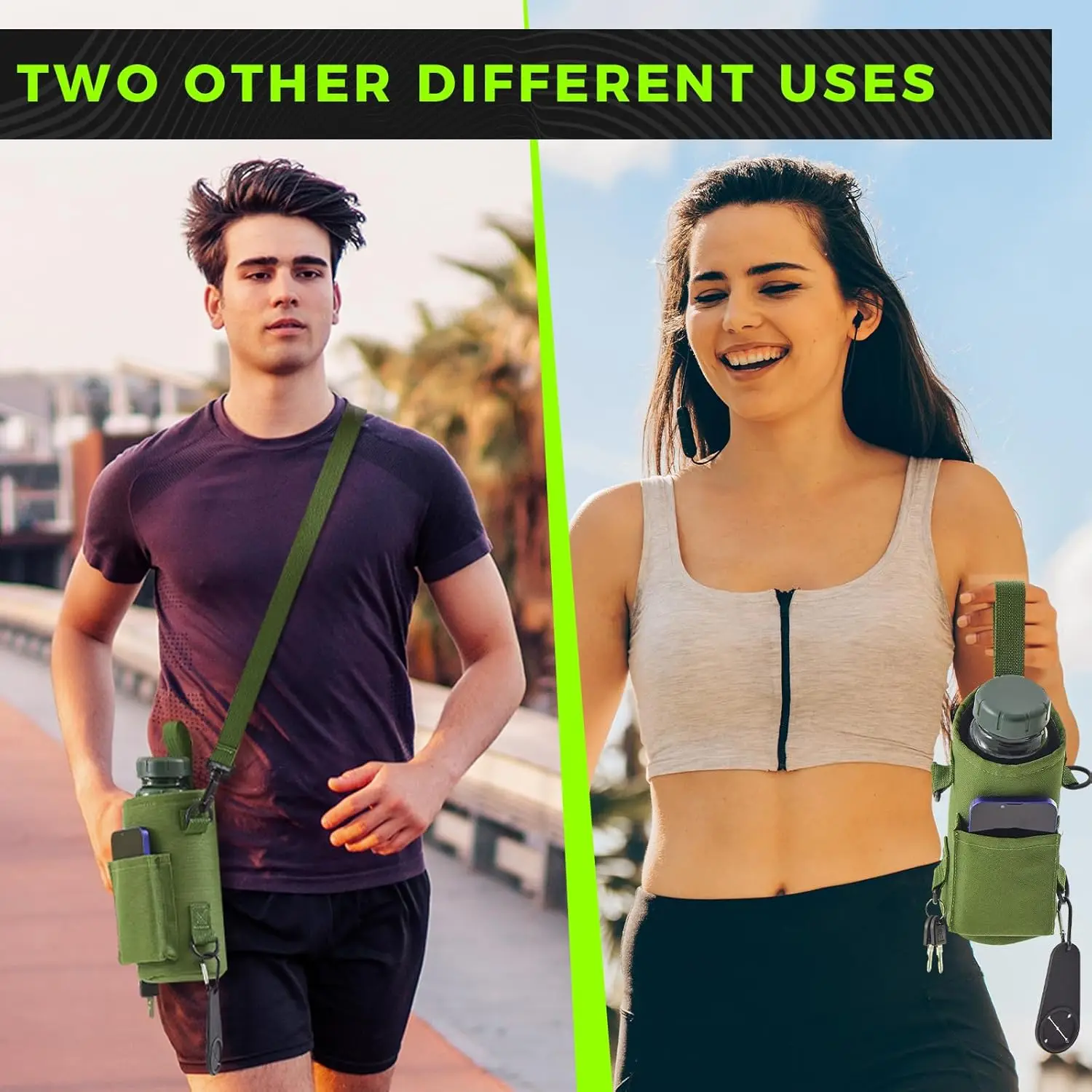Magnetic Water Bottle Holder – Gym Bottle Sleeve with Built-In Magnet - Image 7
