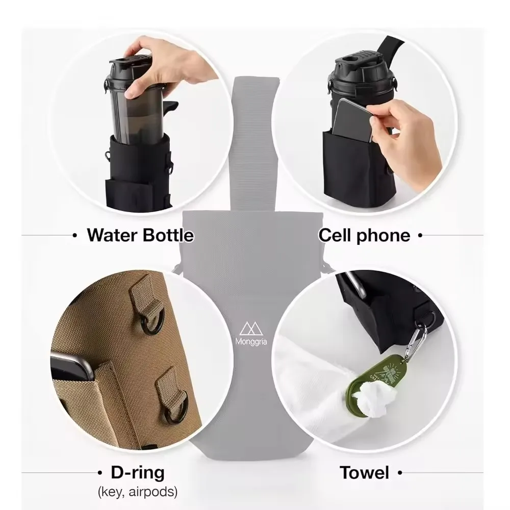 Magnetic Water Bottle Holder – Gym Bottle Sleeve with Built-In Magnet - Image 8