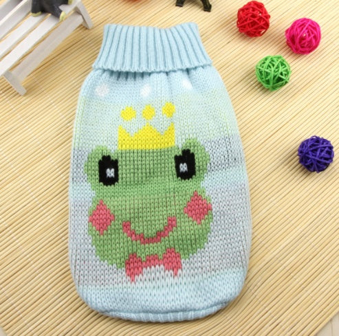 Manufacturers Selling Dog Clothes Pet Dogsweater Sweater Knitted Winter Clothes Teddy Bichon Puppy - Image 11