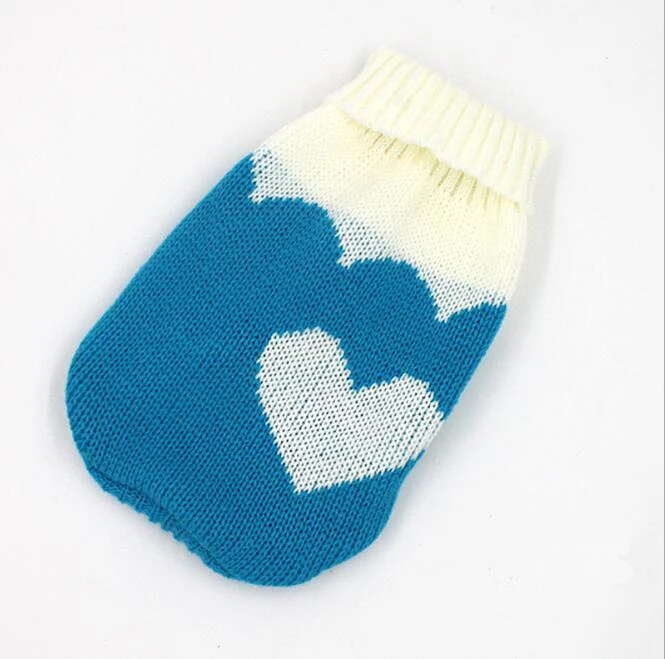 Manufacturers Selling Dog Clothes Pet Dogsweater Sweater Knitted Winter Clothes Teddy Bichon Puppy - Image 3