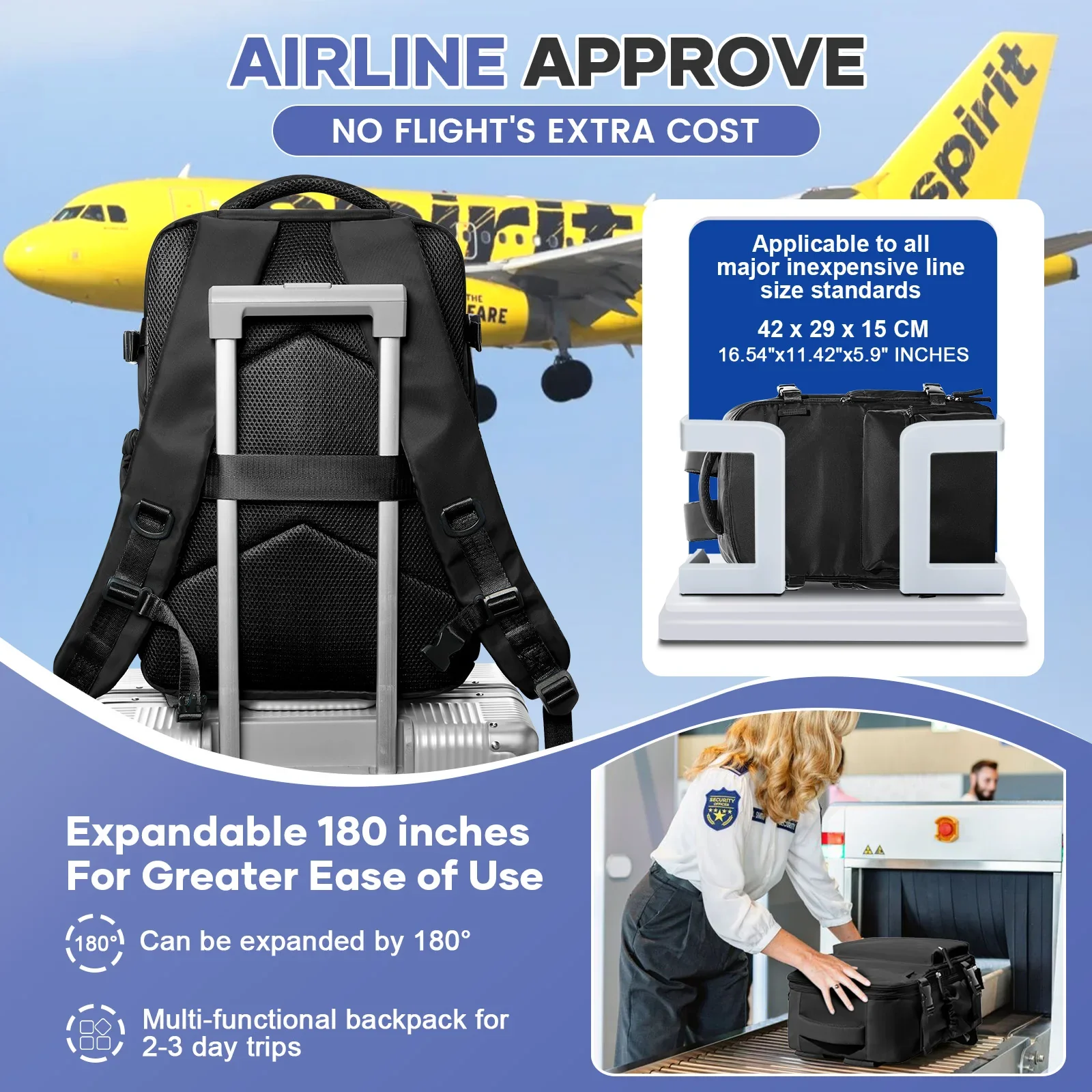 Compression Travel Backpack - Image 4