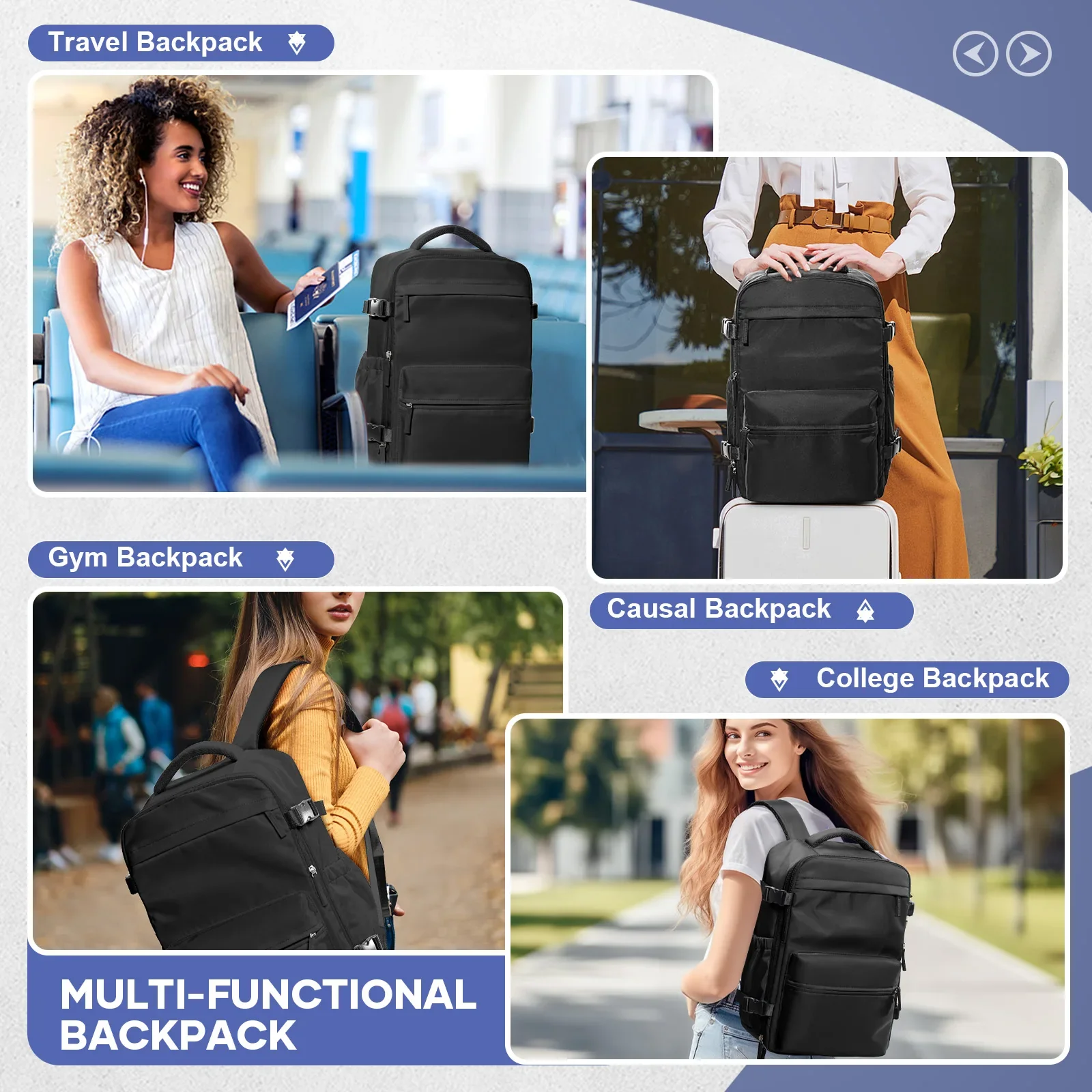 Compression Travel Backpack - Image 5