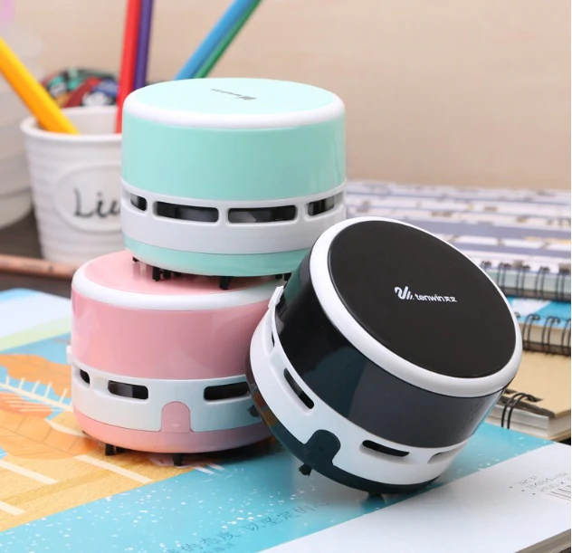 Mini vacuum cleaner cartoon home office car vacuum cleaner desktop dust removal - Image 4